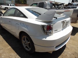 02 TOYOTA CELICA GT-S WHITE 1.8L MT Z18232